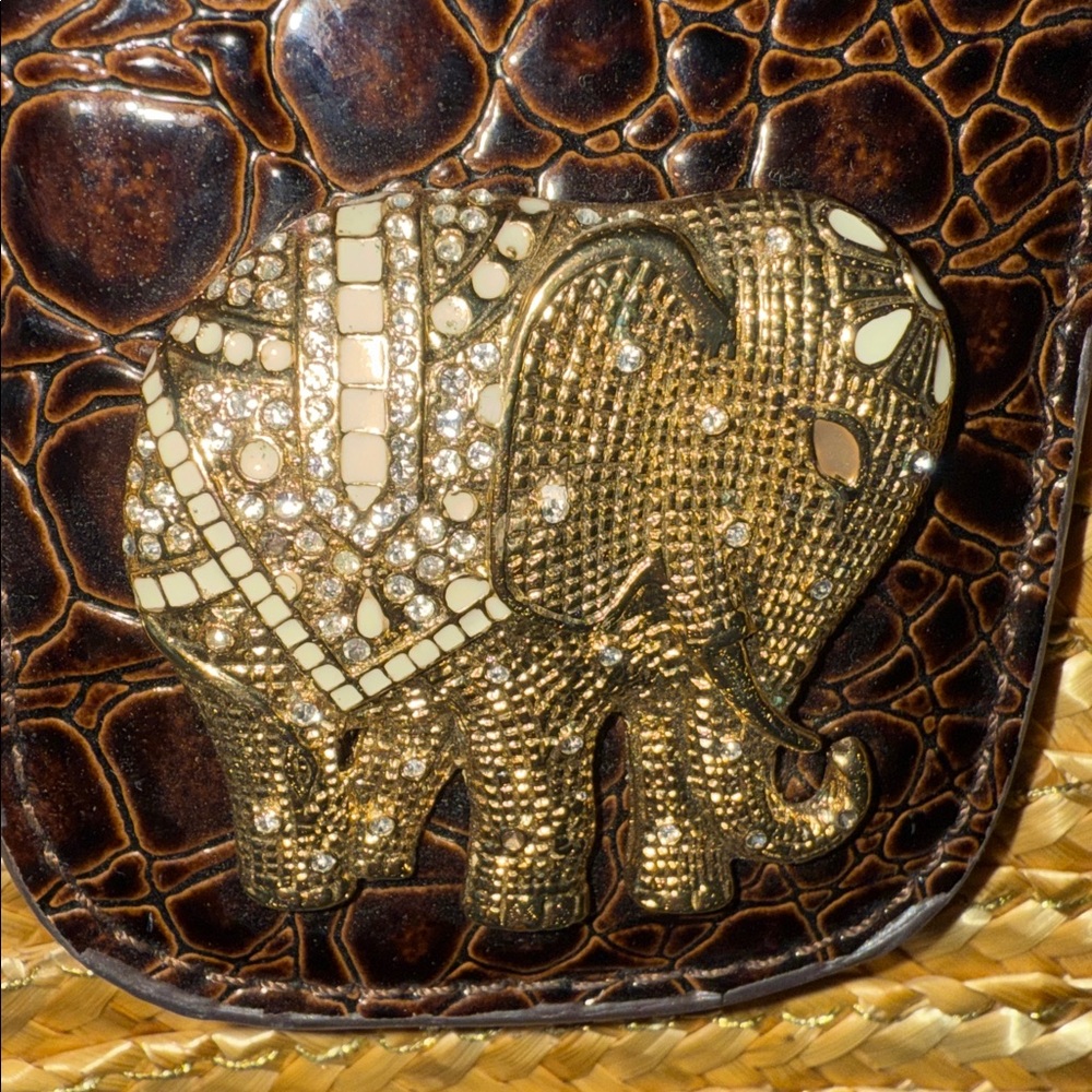 Lilly Pulitzer Lace Ivy Straw Tote Bag - Picture 6 of 17